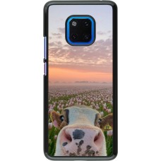 Coque Huawei Mate 20 Pro - Cow with tulips Spring 2026