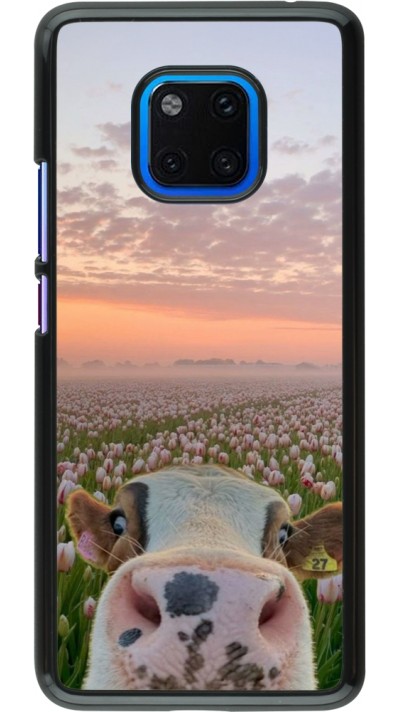 Coque Huawei Mate 20 Pro - Cow with tulips 2026