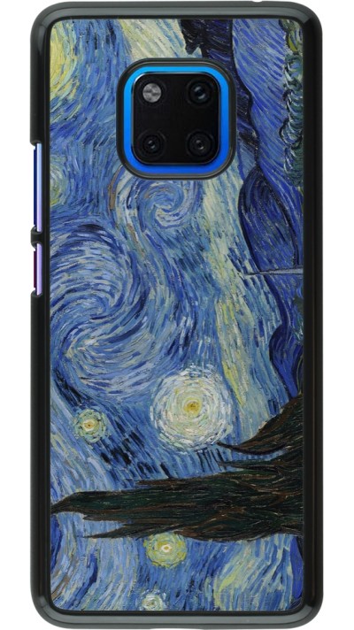 Coque Huawei Mate 20 Pro - Tableau art - La Nuit étoilée - Van Gogh
