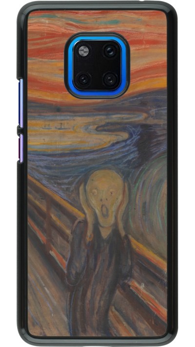 Coque Huawei Mate 20 Pro - Tableau art - Le Cri - Edvard Munch