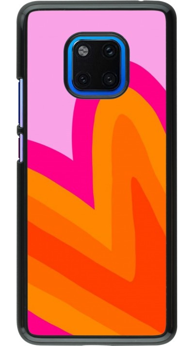 Coque Huawei Mate 20 Pro - Valentine 2024 heart gradient