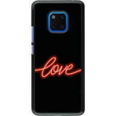 Coque Huawei Mate 20 Pro - Valentine 2023 neon love
