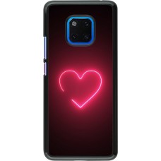 Coque Huawei Mate 20 Pro - Valentine 2023 single neon heart