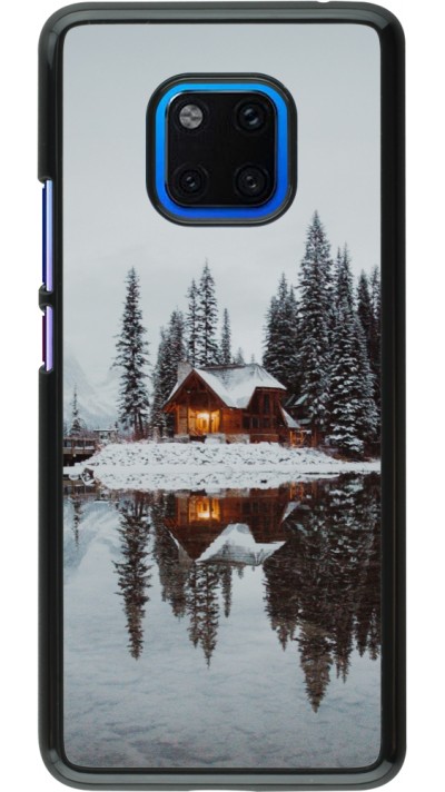 Coque Huawei Mate 20 Pro - Winter 25 Winter house forest afternoon