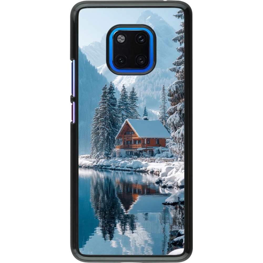 Coque Huawei Mate 20 Pro - Winter 25 Winter house forest day