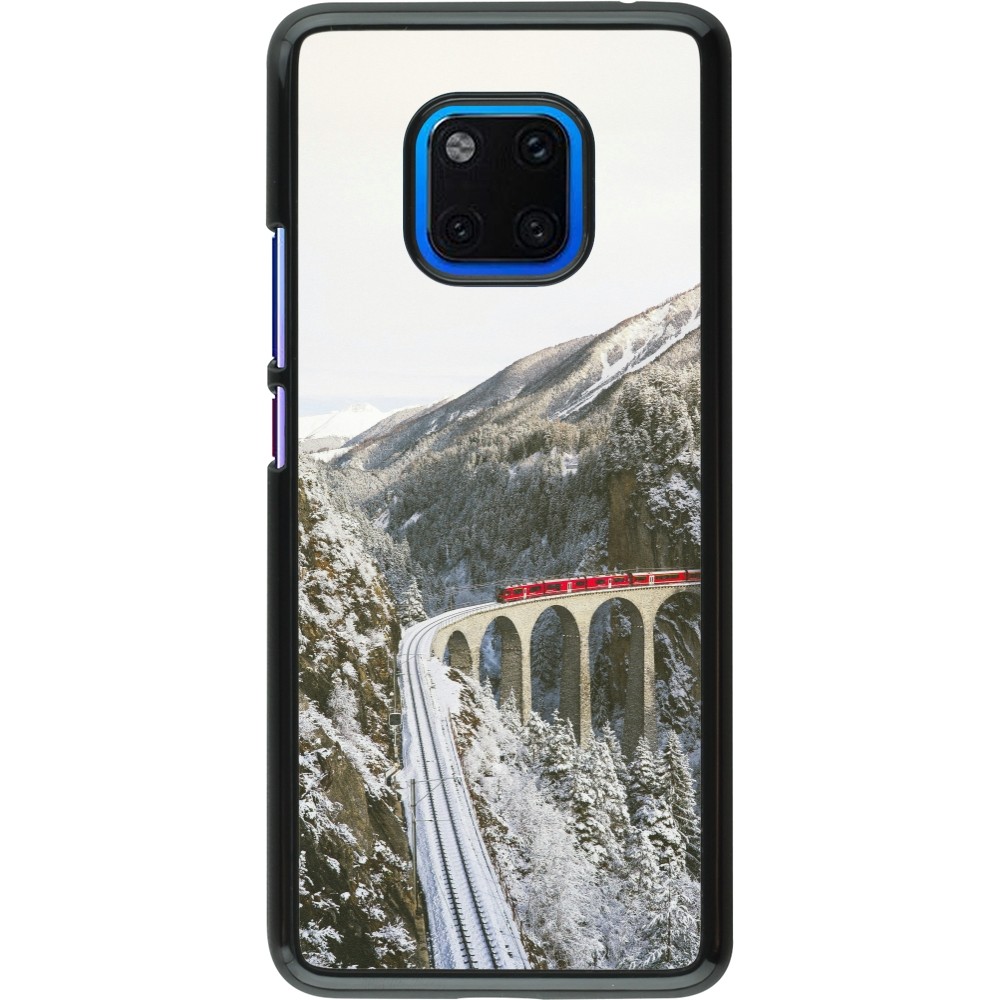 Coque Huawei Mate 20 Pro - Winter 25 Winter polar express