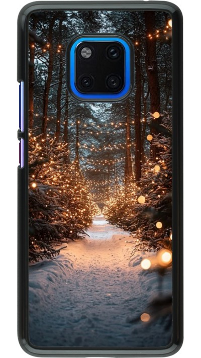 Coque Huawei Mate 20 Pro - Winter 25 Winter snowy road