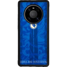 Coque Huawei Mate 40 Pro - Silicone rigide noir Maillot de football Bosnie-Herzégovine 2026 personnalisable