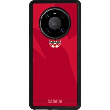 Coque Huawei Mate 40 Pro - Silicone rigide noir Maillot de football Canada 2026 personnalisable