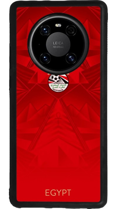 Coque Huawei Mate 40 Pro - Silicone rigide noir Maillot de football E?gypte 2026 personnalisable