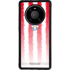 Coque Huawei Mate 40 Pro - Silicone rigide noir Maillot de football Paraguay 2026 personnalisable