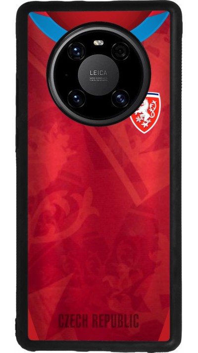 Huawei Mate 40 Pro Case Hülle - Silikon schwarz Tschechische Republik personalisierbares Fussballtrikot