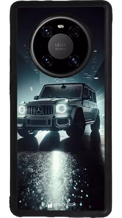 Coque Huawei Mate 40 Pro - Silicone rigide noir Mercedes G AMG Night