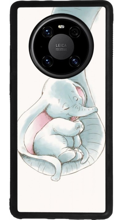 Huawei Mate 40 Pro Case Hülle - Silikon schwarz Mom 1903