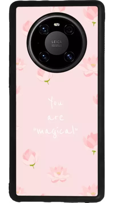 Coque Huawei Mate 40 Pro - Silicone rigide noir Mom 2023 your are magical