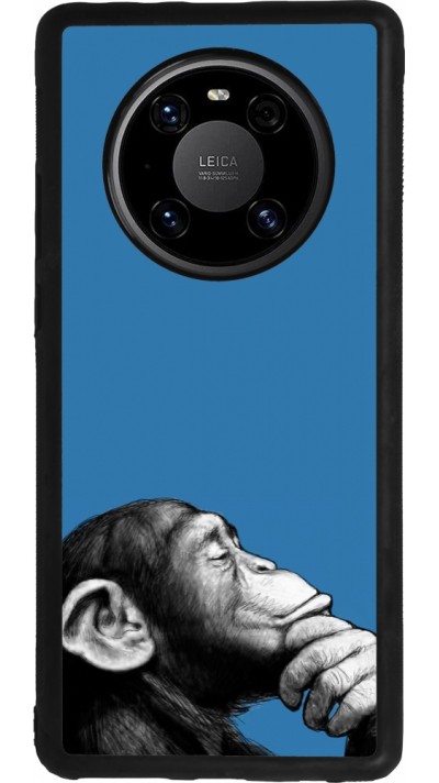 Huawei Mate 40 Pro Case Hülle - Silikon schwarz Monkey Pop Art