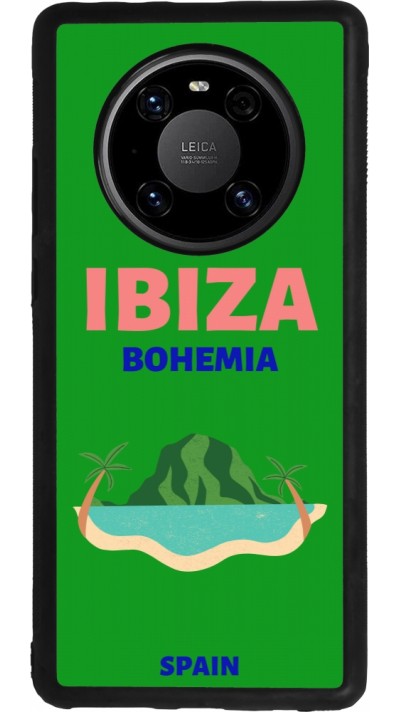 Huawei Mate 40 Pro Case Hülle - Silikon schwarz Pop Summer Destination Ibiza