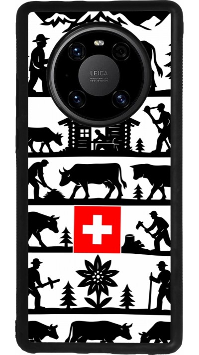 Huawei Mate 40 Pro Case Hülle - Silikon schwarz Poya Schweiz 1