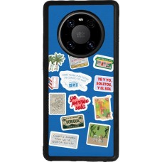 Coque Huawei Mate 40 Pro - Silicone rigide noir Seals of the Dominican Republic DTMF