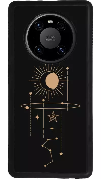 Coque Huawei Mate 40 Pro - Silicone rigide noir Spring 23 astro