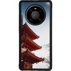 Coque Huawei Mate 40 Pro - Silicone rigide noir Spring 23 Japan