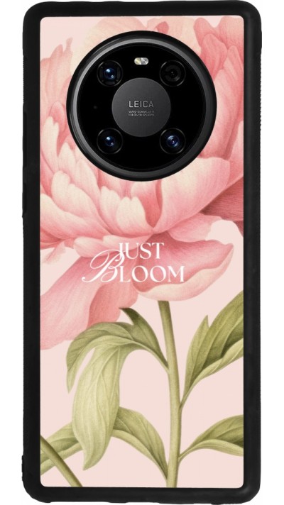 Huawei Mate 40 Pro Case Hülle - Silikon schwarz Just Bloom Spring 2026