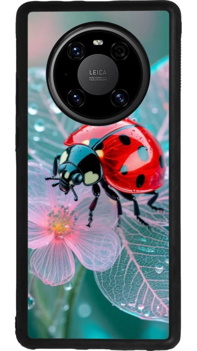Huawei Mate 40 Pro Case Hülle - Silikon schwarz Ladybird in bloom Spring 2026