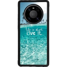 Coque Huawei Mate 40 Pro - Silicone rigide noir Summer 18 24