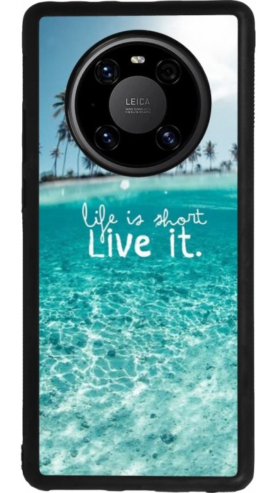 Huawei Mate 40 Pro Case Hülle - Silikon schwarz Summer 18 24