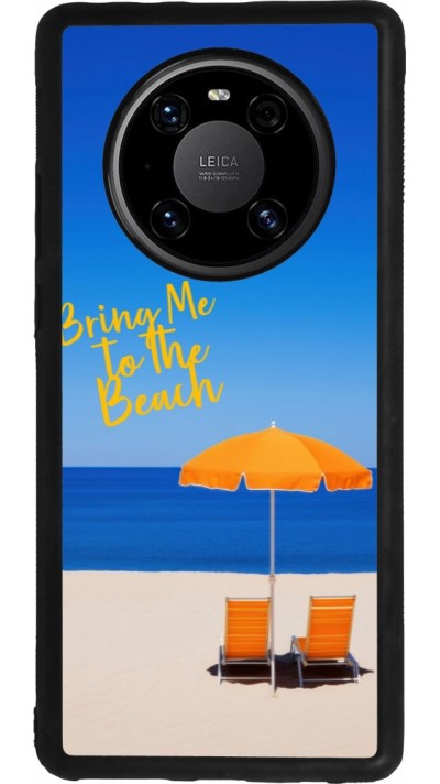 Huawei Mate 40 Pro Case Hülle - Silikon schwarz Summer 2025 Bring me to the beach