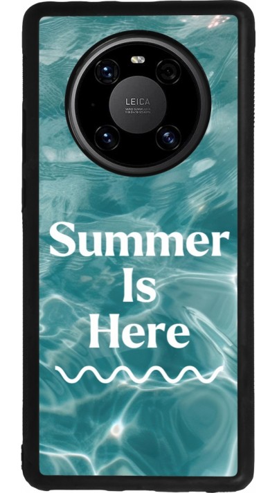 Huawei Mate 40 Pro Case Hülle - Silikon schwarz Summer 2025 Summer is here