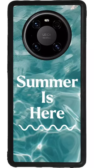 Coque Huawei Mate 40 Pro - Silicone rigide noir Summer 2025 Summer is here