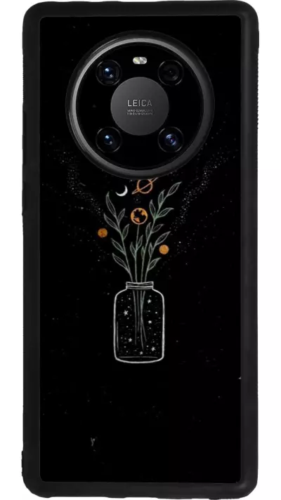 Coque Huawei Mate 40 Pro - Silicone rigide noir Vase black