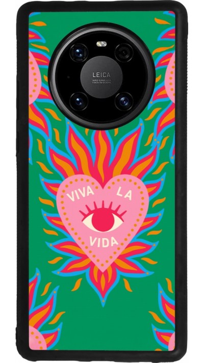 Huawei Mate 40 Pro Case Hülle - Silikon schwarz Viva la vida 2026