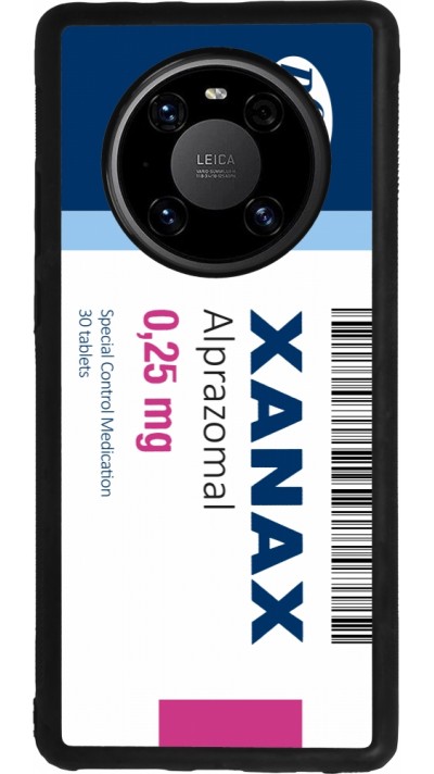Huawei Mate 40 Pro Case Hülle - Silikon schwarz Xanax Alprazolam 2025