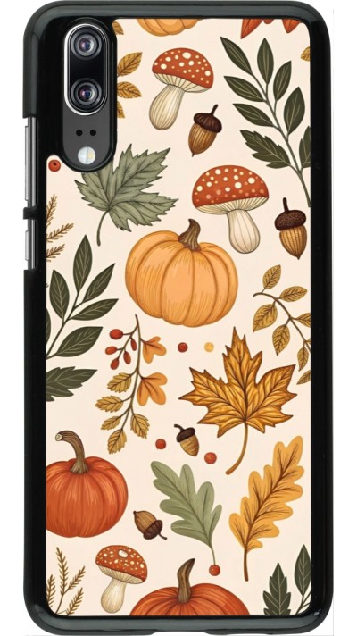 Huawei P20 Case Hülle - Autumn 25 Autumn pattern