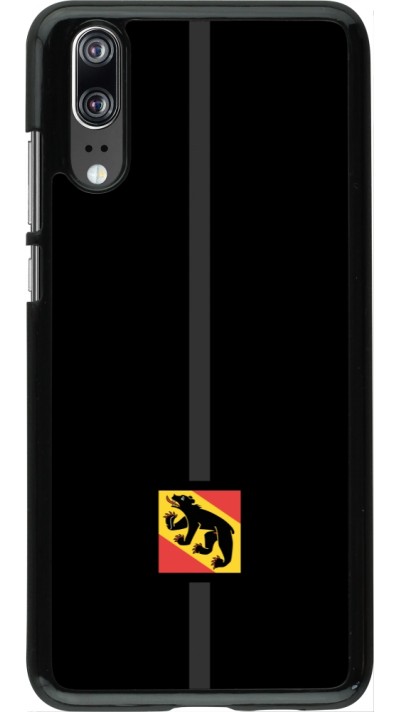 Coque Huawei P20 - Canton BE noir