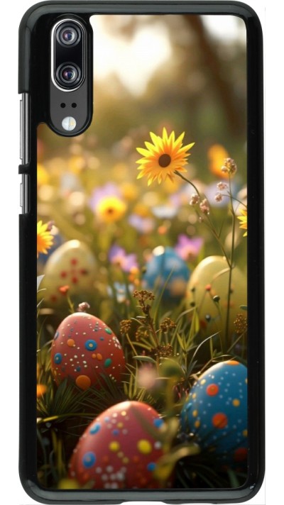Coque Huawei P20 - Easter 2026 Decorated eggs