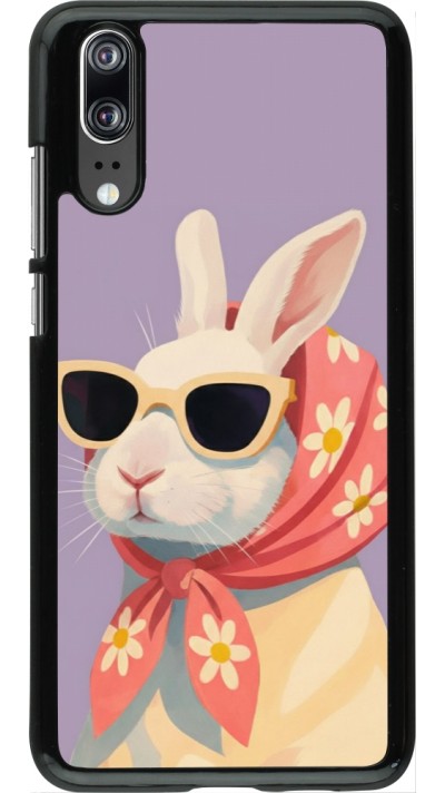 Coque Huawei P20 - Easter 2026 Rabbit with scarf