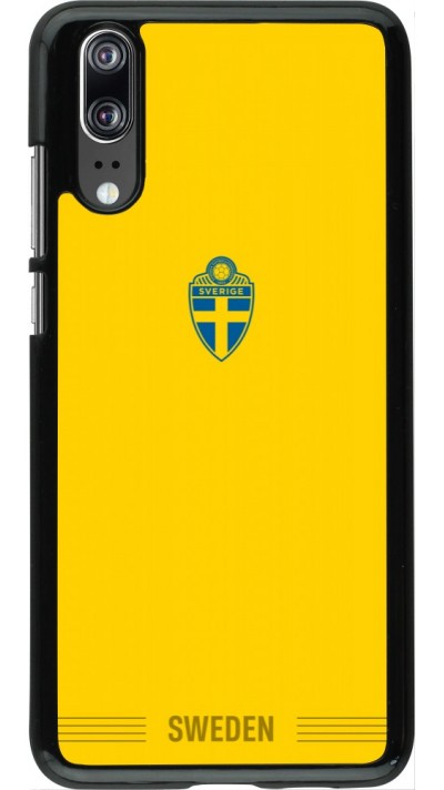 Coque Huawei P20 - Maillot de football Suède 2026 personnalisable