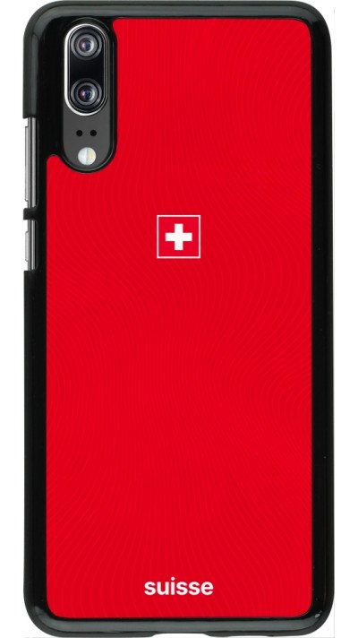 Coque Huawei P20 - Maillot de football Suisse 2026 personnalisable