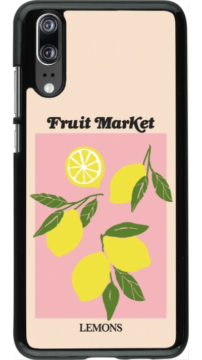 Coque Huawei P20 - Fruit market lemons 2026