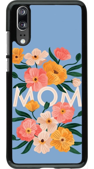 Coque Huawei P20 - Mom 2026 Flowers