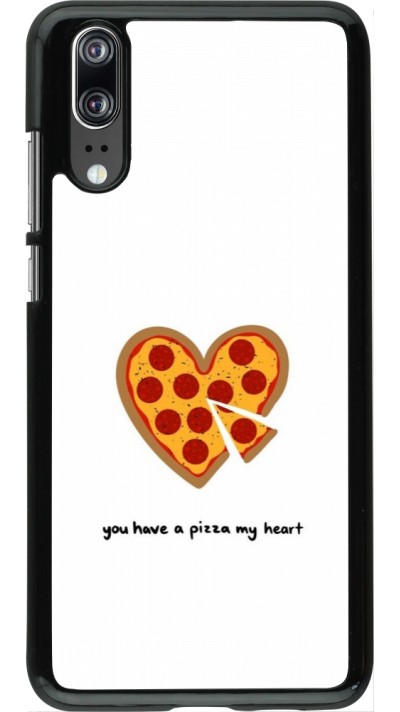 Coque Huawei P20 - Saint Valentines Day 26 You have my pizza heart