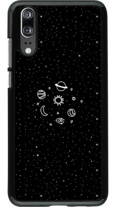 Coque Huawei P20 - Space Doodle