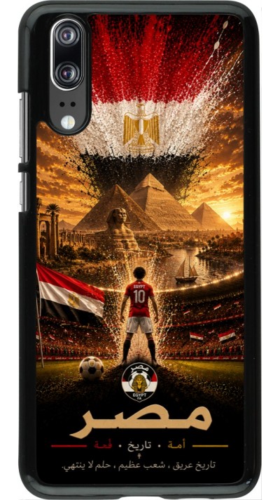Coque Huawei P20 - Football Égypte splash 2026