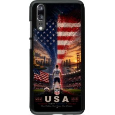 Coque Huawei P20 - Football États-Unis splash 2026