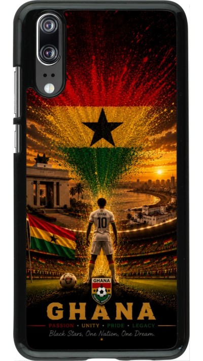 Coque Huawei P20 - Football Ghana splash 2026