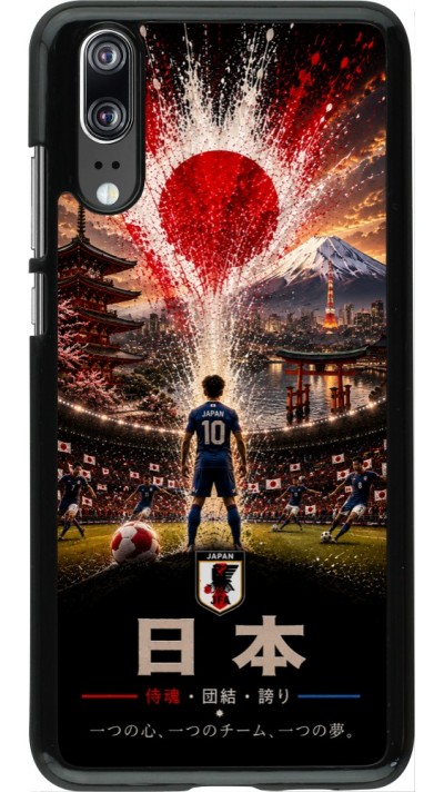 Coque Huawei P20 - Football Japon splash 2026