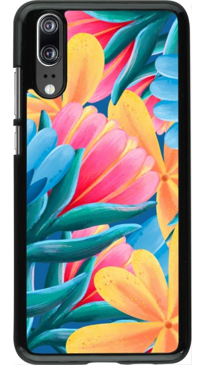 Coque Huawei P20 - Spring 23 colorful flowers
